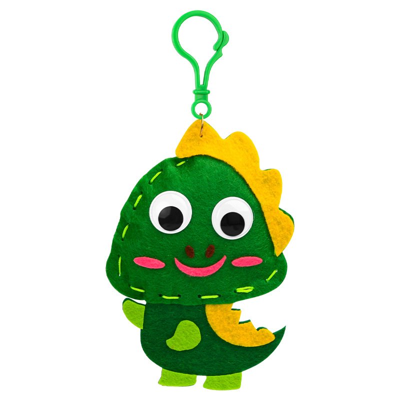 Children's non-woven fabric sewing creative handmade diy production materials cartoon animal pendants as gifts for children