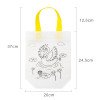 Children's diy environmentally friendly graffiti bags for children and girls handmade coloring painting materials educational coloring toys