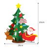Christmas handmade diy desktop Christmas tree material package ornaments kindergarten creative children's toys