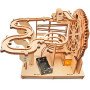 diy technology small production wooden electric track ball primary and secondary school students handmade building blocks assembled toys educational