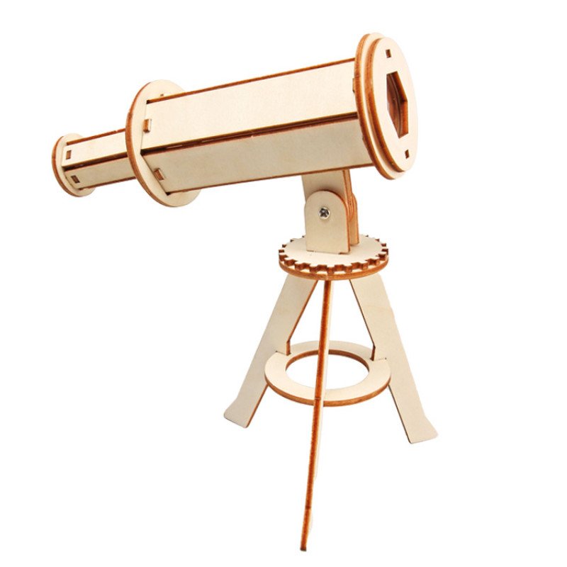 diy technology small production astronomical telescope model children's hand-assembled toys materials physics science experiment