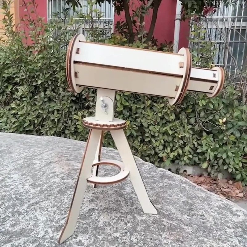diy technology small production astronomical telescope model children's hand-assembled toys materials physics science experiment