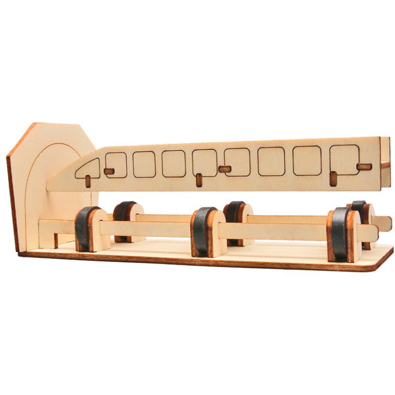 Technology small production maglev train steam children's science experiment equipment set diy handmade materials wholesale