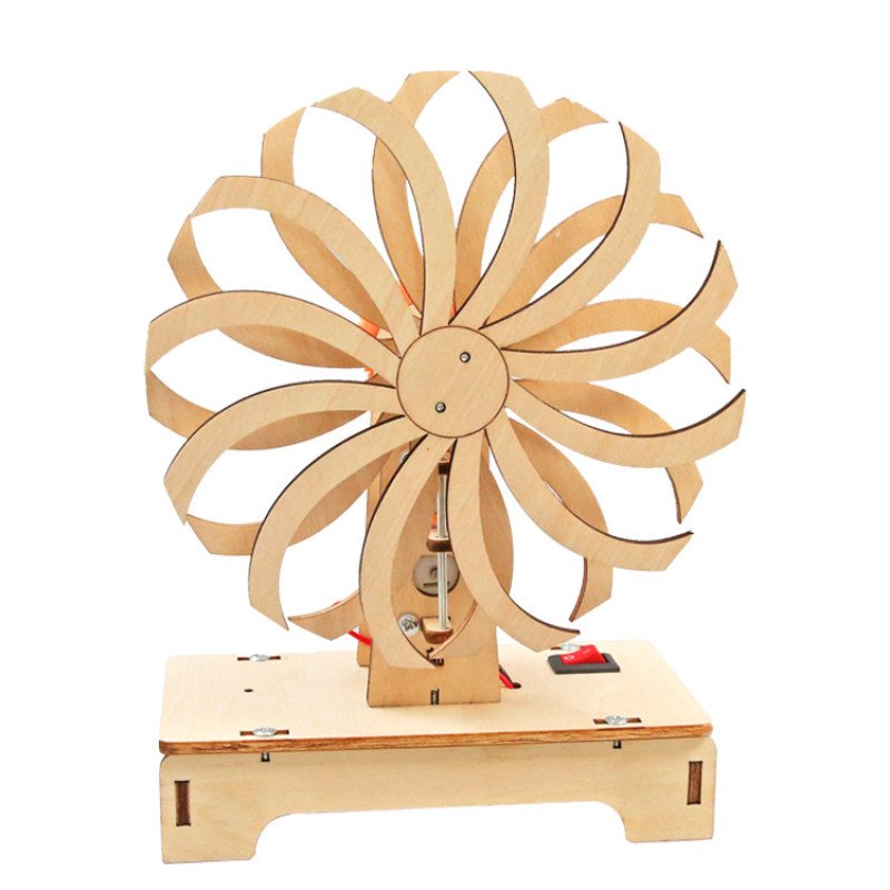 Science and technology small production visual persistence misplaced wonderful window children's science and education handmade primary school students' toys science experiment