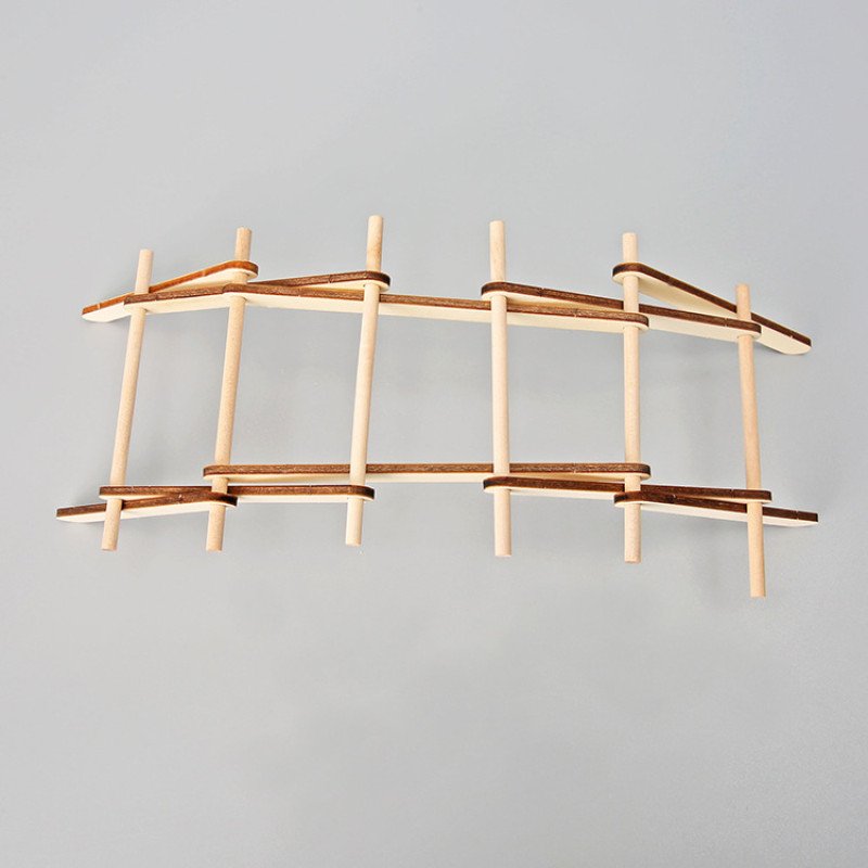 Technology Small Production DIY Invention Arch Bridge Mechanical Superposition Principle Scientific Experiment Set Wholesale