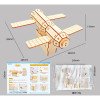 Diy space capsule laboratory aerospace model wooden assembly technology small production stem handmade toy material package