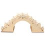 Science and technology small production wooden arch bridge children primary school students science experiment small invention creative handmade diy materials