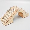 Science and technology small production wooden arch bridge children primary school students science experiment small invention creative handmade diy materials