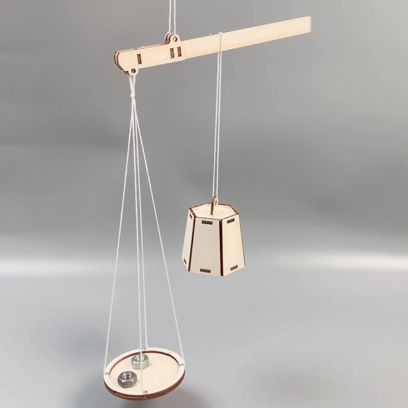 diy technology small production children and students hand-assembled weighing scale steam experimental toy model material