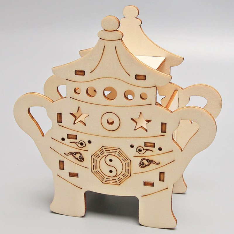 The Four Great Inventions of DIY-Huoyao Assembling Technology Small Production Children's Toys Creative Science and Education Models Scientific Experiments