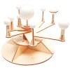 DIY homemade solar system nine-sphere handmade small science experiment model for primary school students teaching aids material package