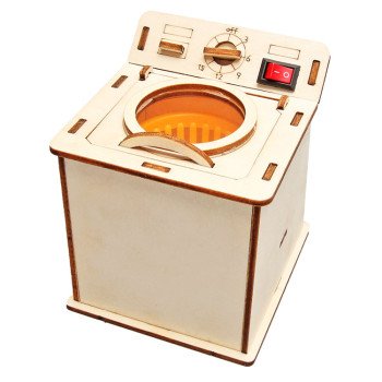Vintage washing machine model diy technology small production elementary school students kindergarten handmade science experiment toys