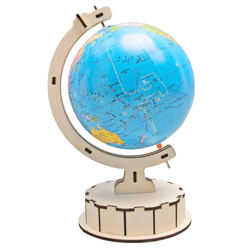 Science and technology small production, diy for primary and secondary school students, handmade globe material package, children's geography model teaching aids