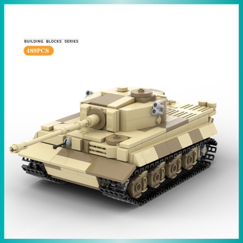 Building block set toys, tank compatible with LEGO small particle DIY toys